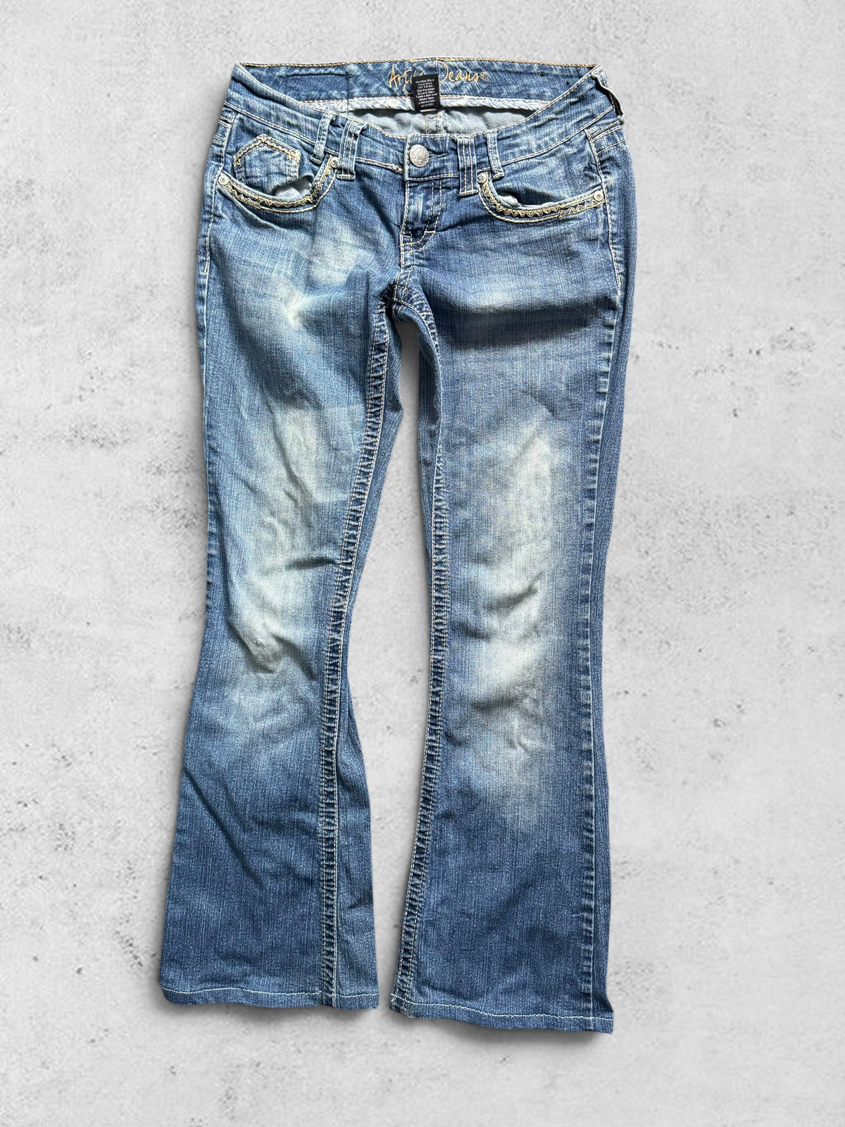 Lågmidjade jeans stl: XS