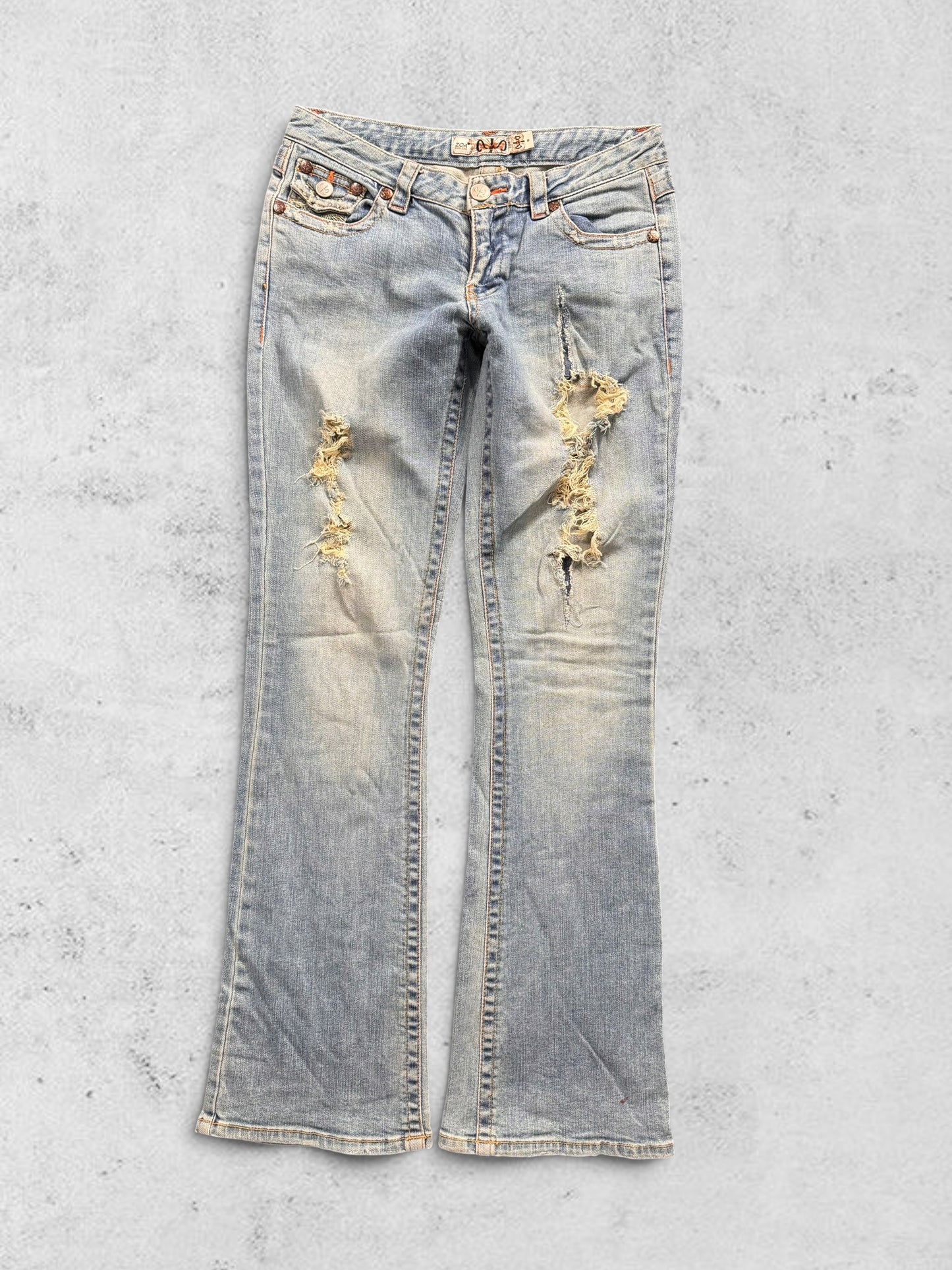 Lågmidjade jeans stl: S