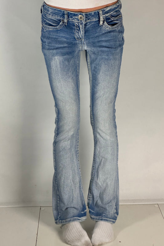 Lågmidjade jeans stl: S