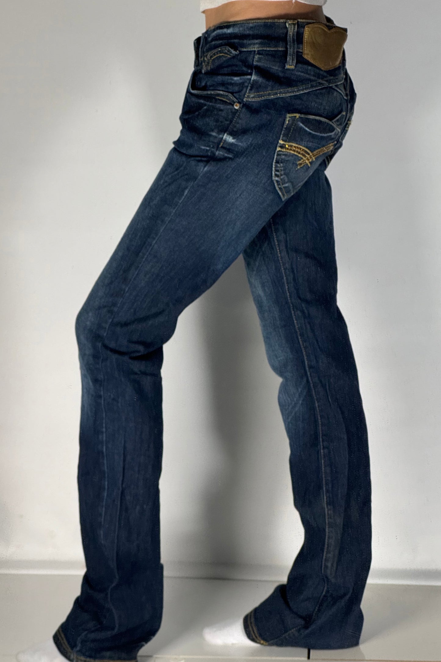 Lågmidjade jeans stl: XS/S