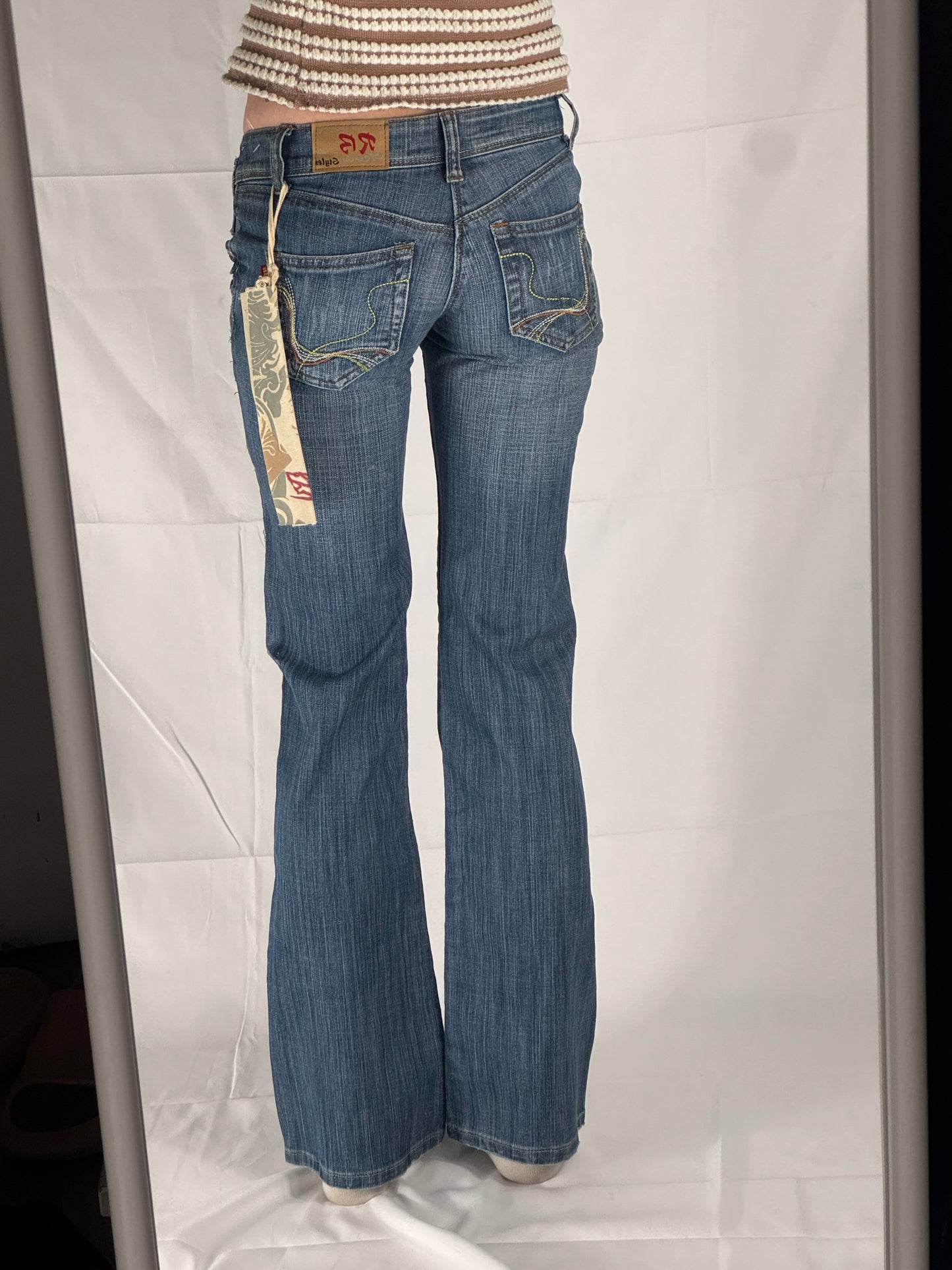 Lågmidjade jeans stl: XXS
