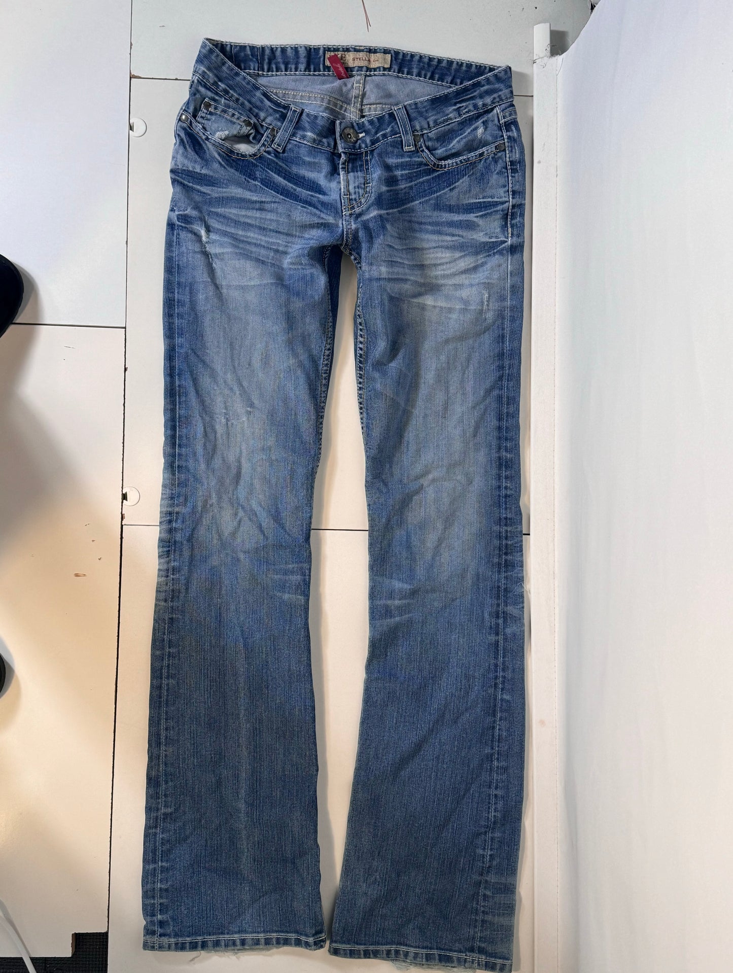 Lavtaljede jeans str: S