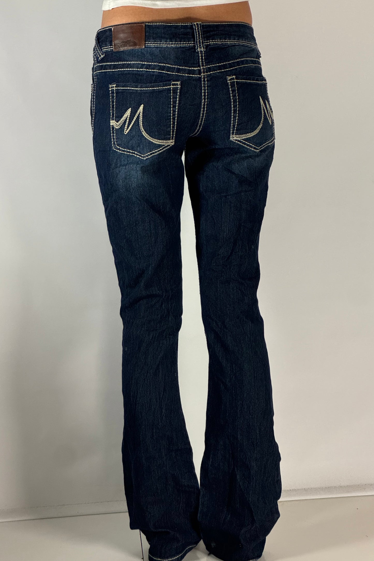 Lågmidjade jeans stl: S