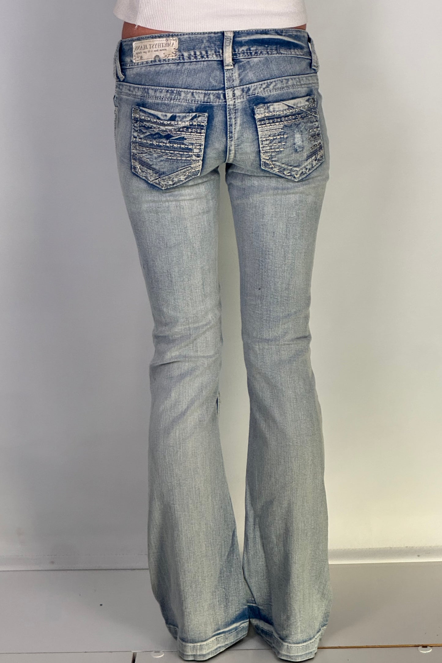 Lågmidjade jeans stl: XS