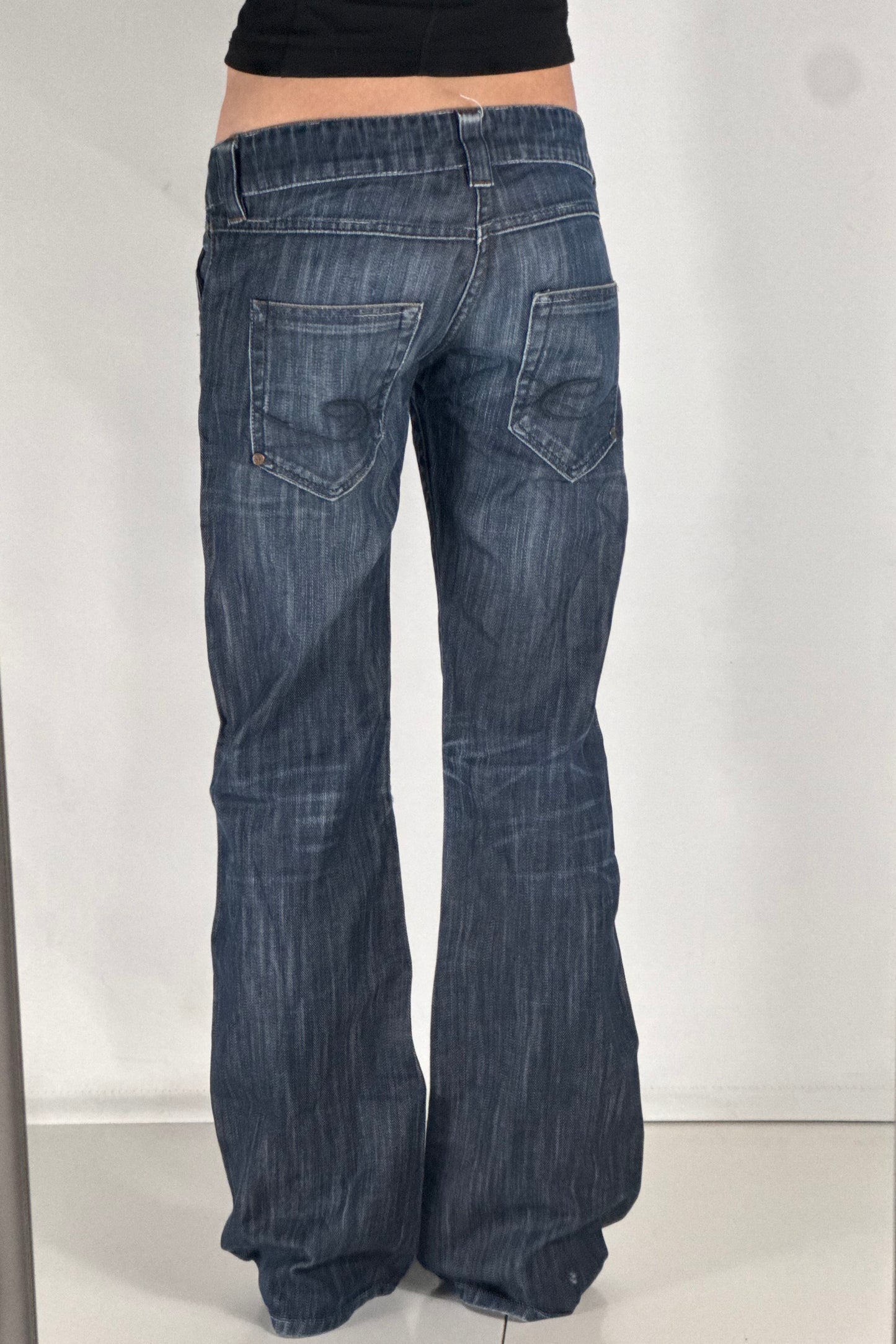 Lavtaljede jeans str: