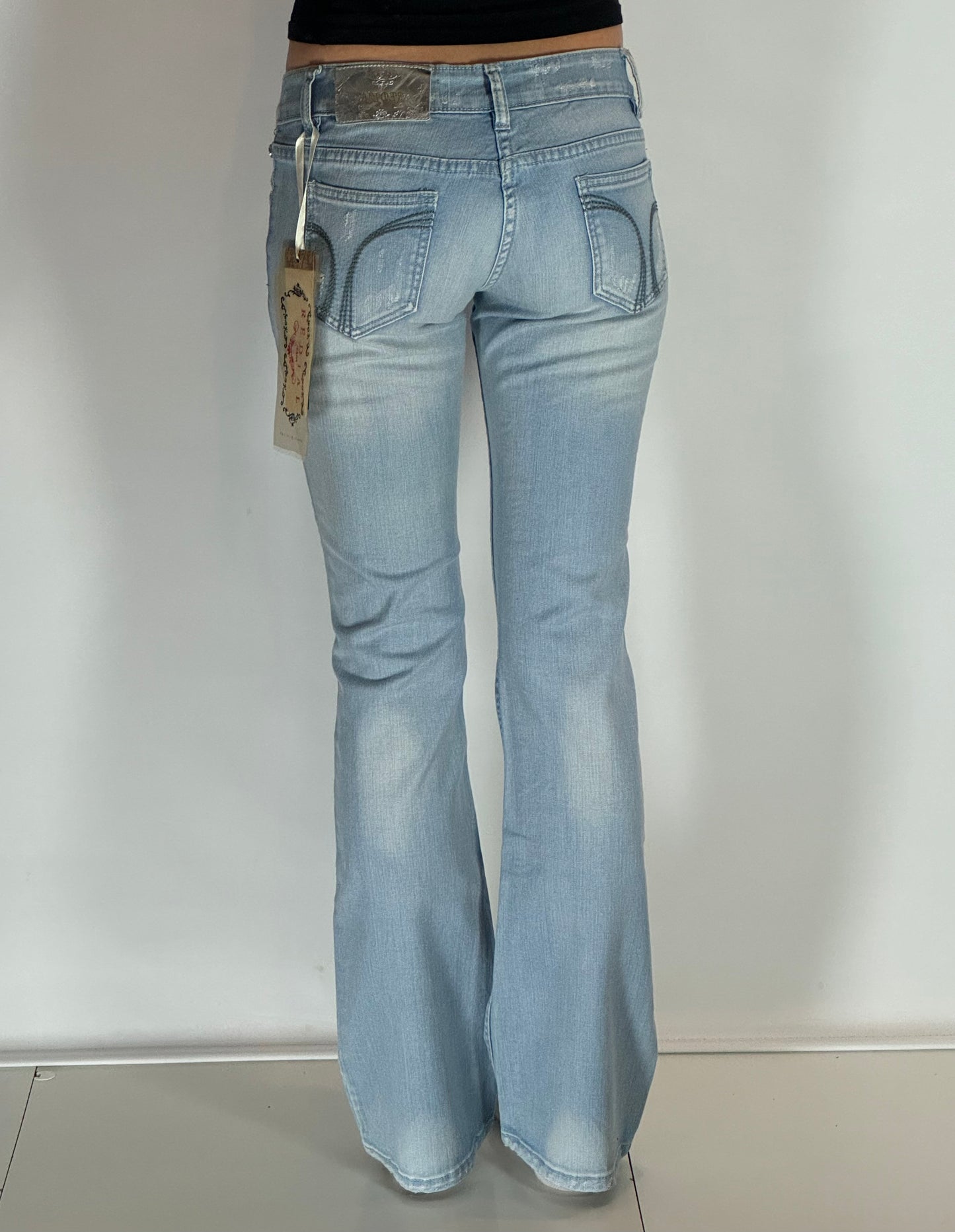 Lågmidjade jeans stl: S