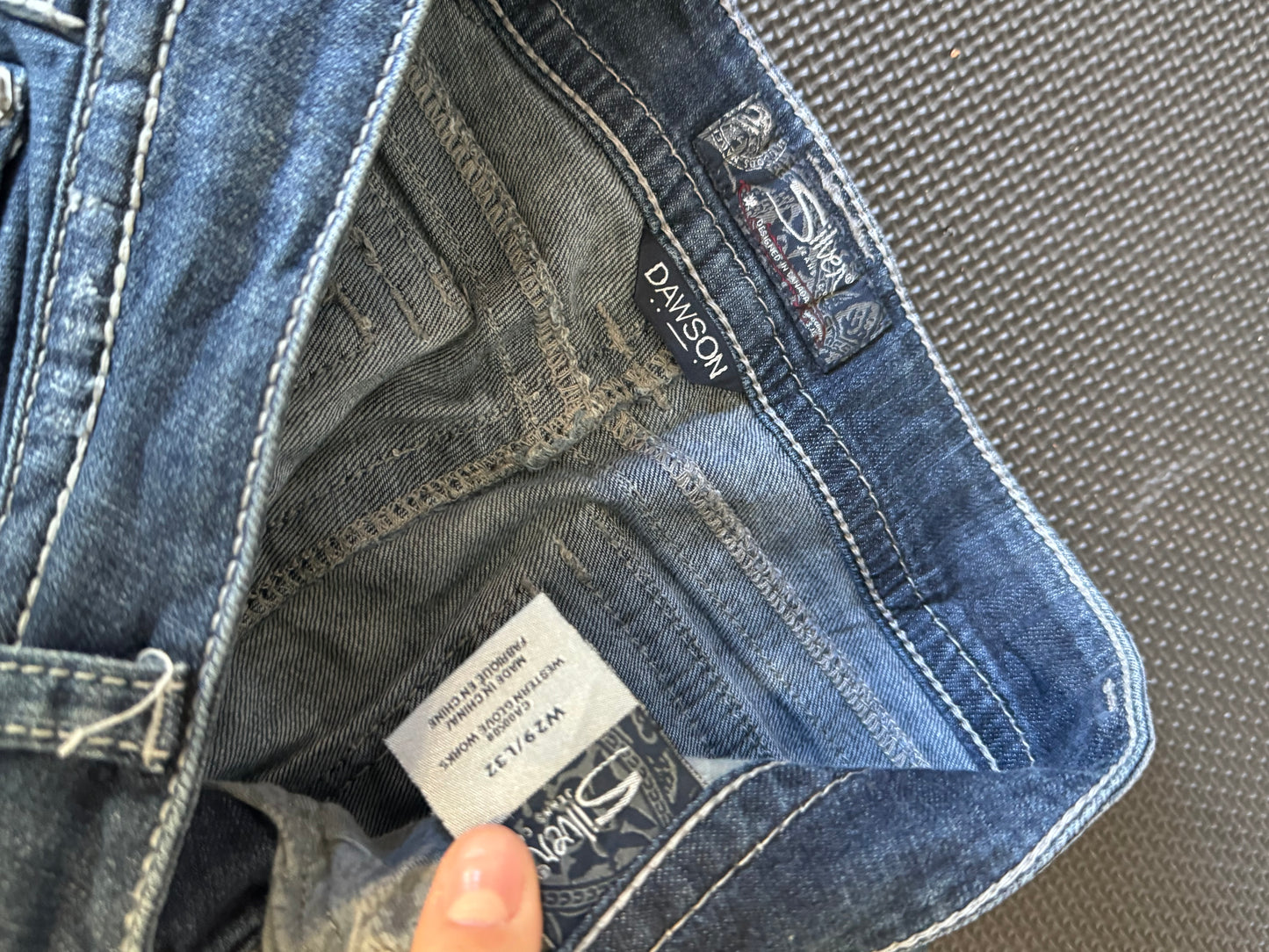 Lågmidjade jeans stl: S/M
