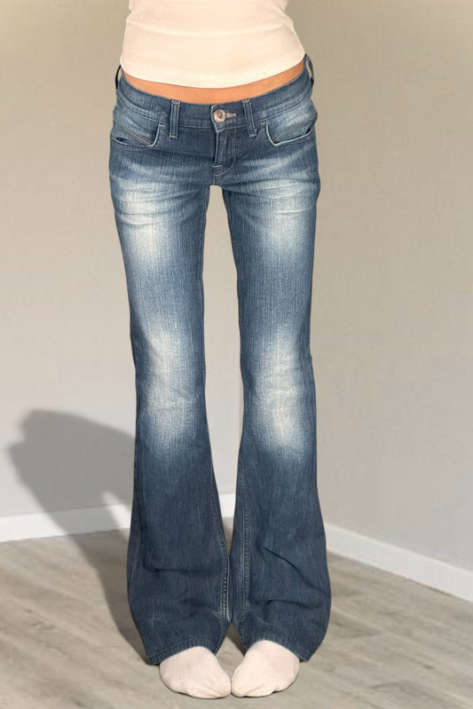 Lågmidjade jeans stl: XS