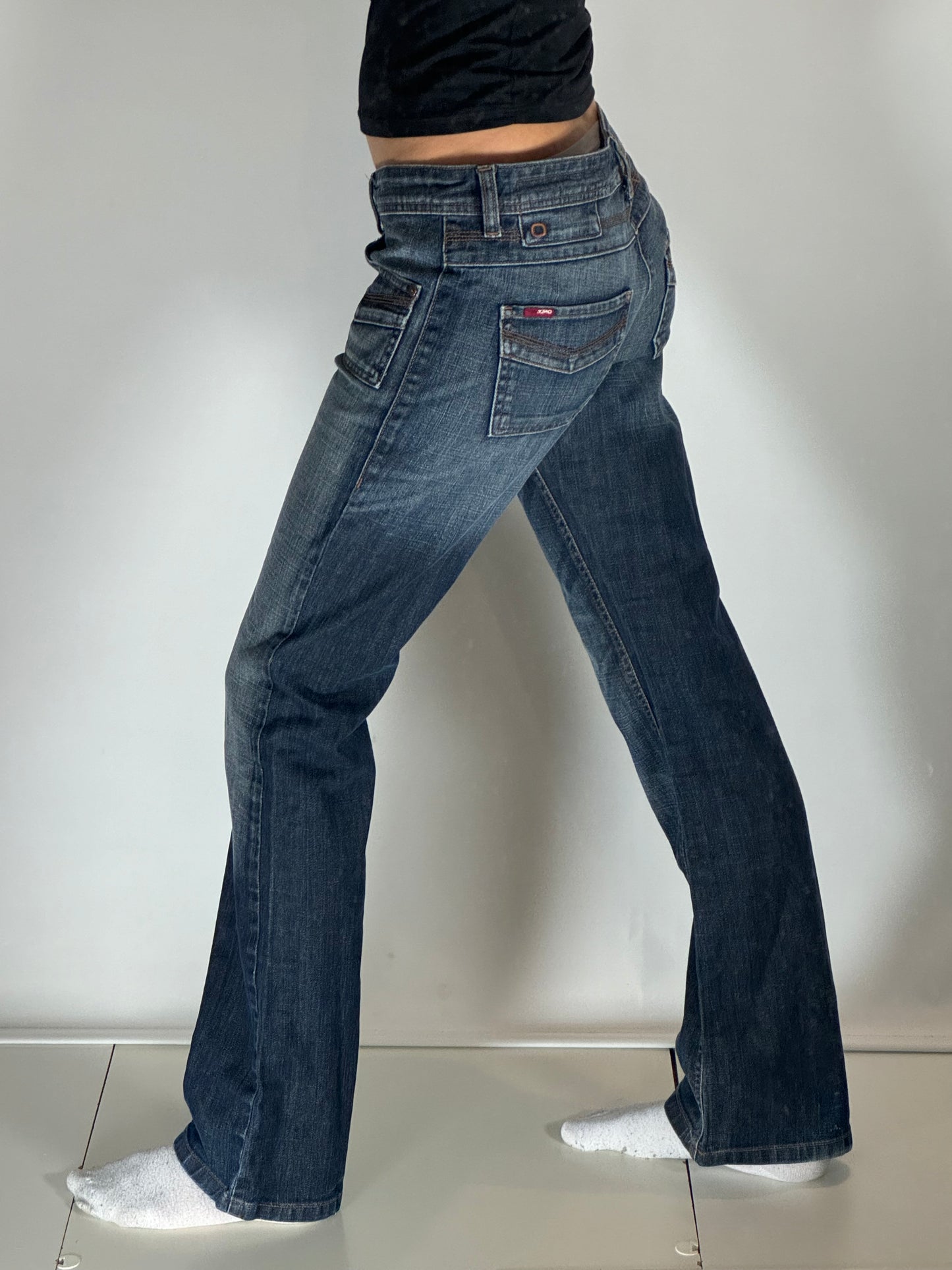 Lågmidjade jeans stl: S