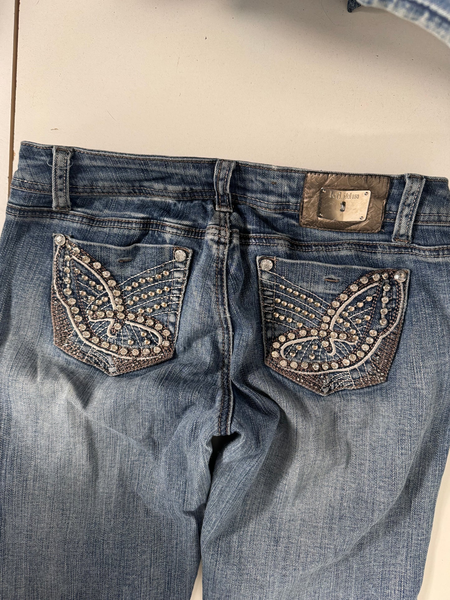 Lågmidjade jeans stl: S