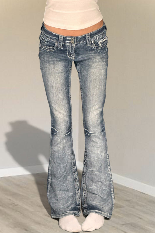 Lågmidjade jeans stl: XS