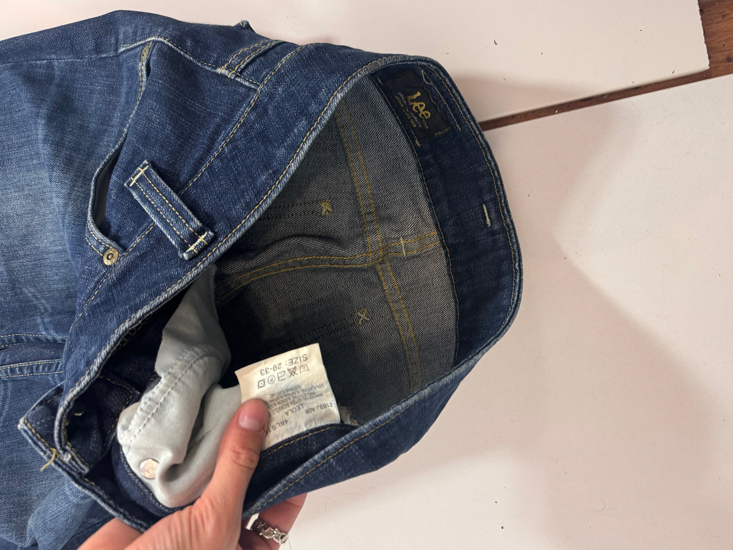Lågmidjade jeans stl: XS