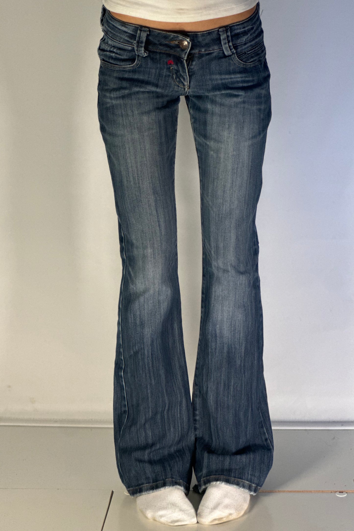 Lågmidjade jeans stl: XS