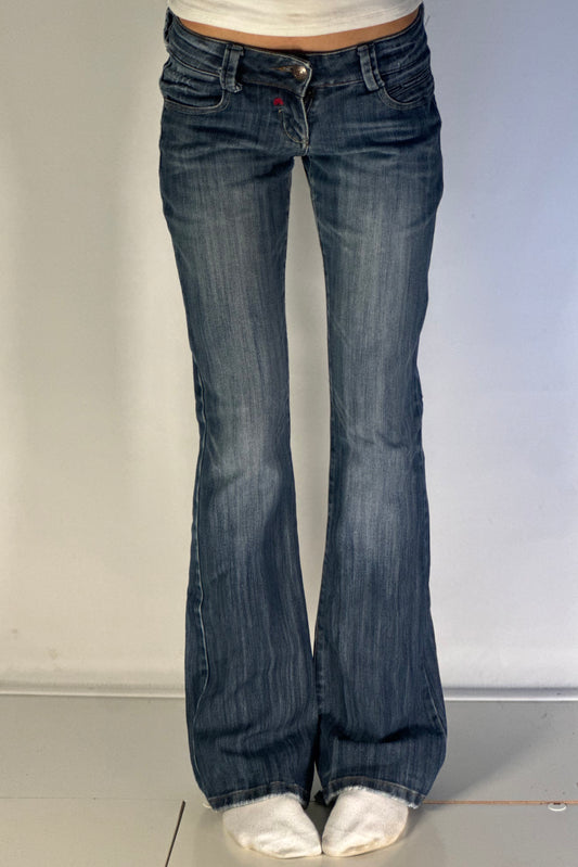 Lågmidjade jeans stl: XS