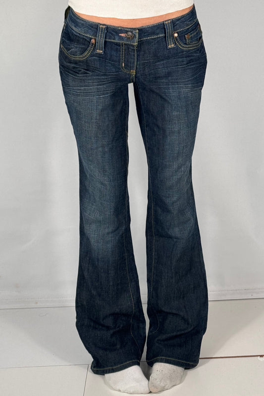 Lågmidjade jeans stl: S