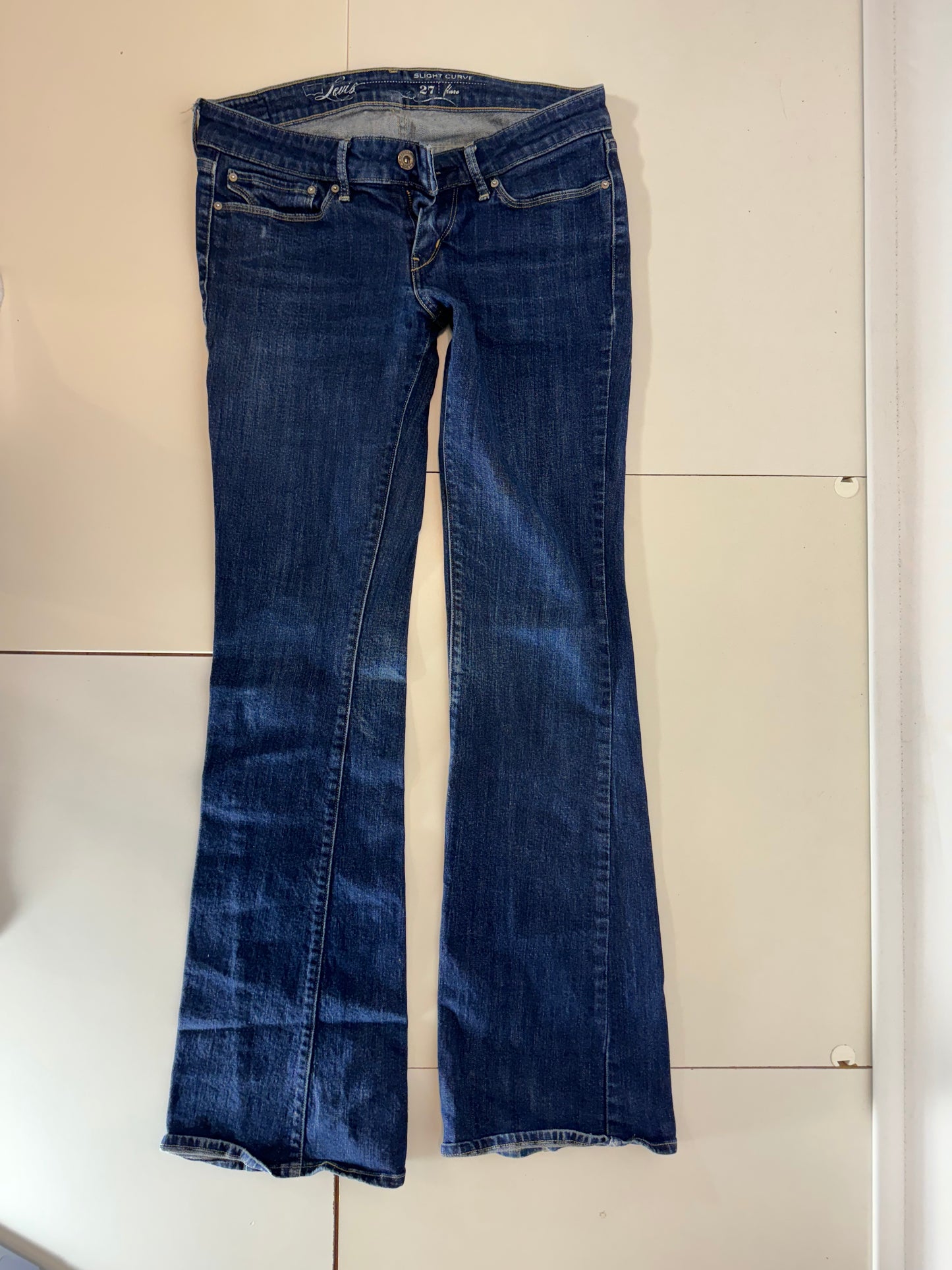 Lågmidjade jeans stl: S
