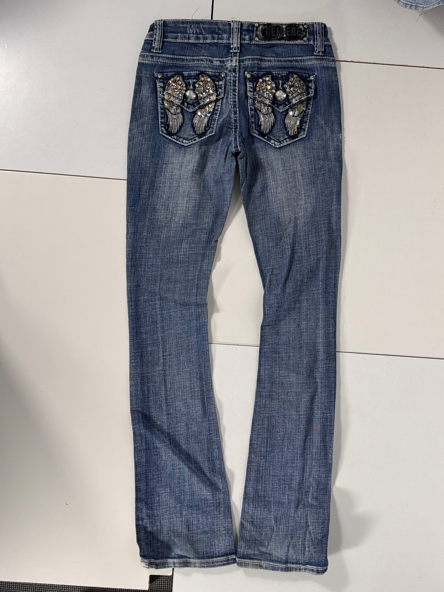 Lågmidjade jeans stl: XXS
