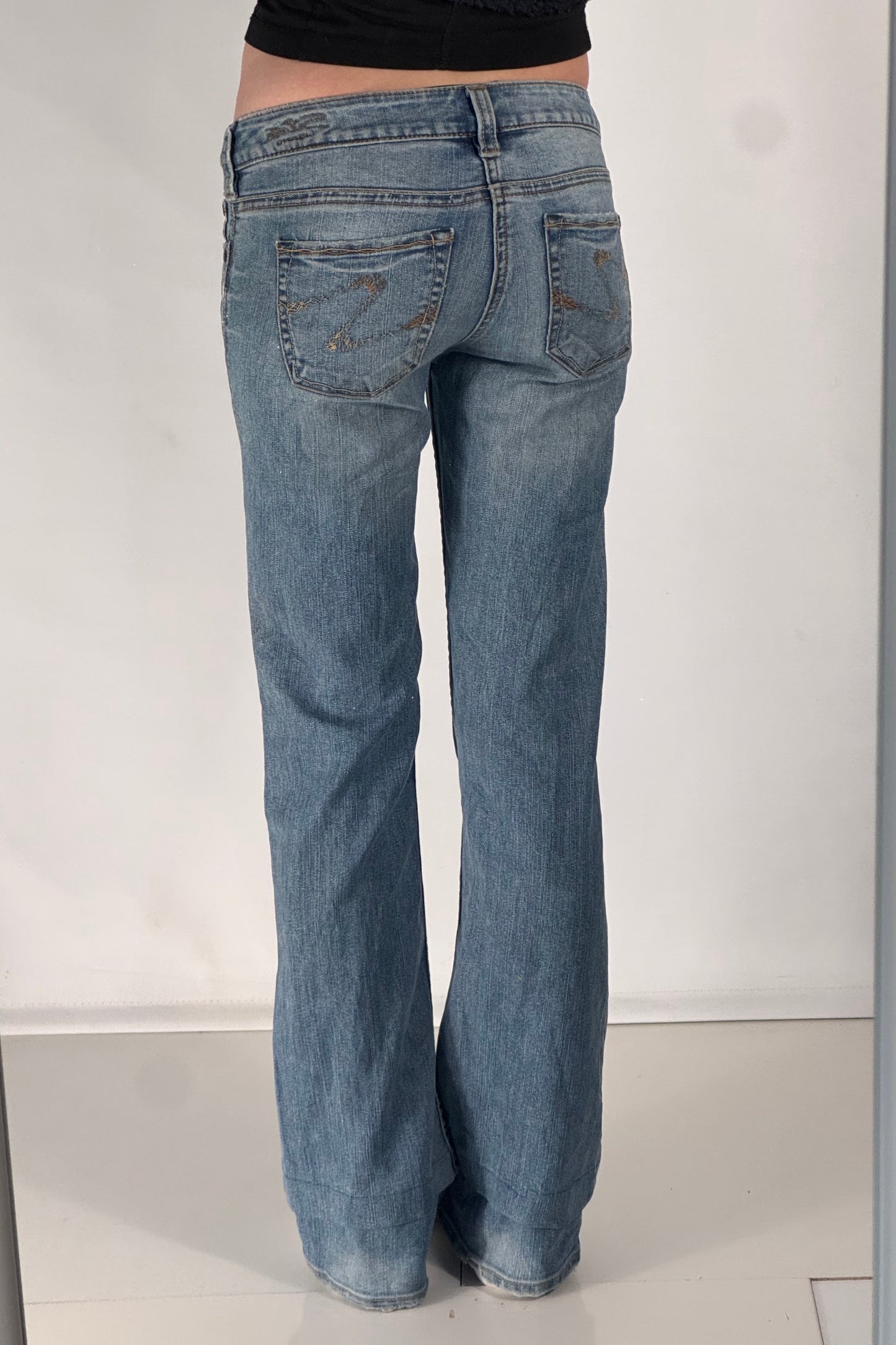 Lågmidjade jeans stl: XS