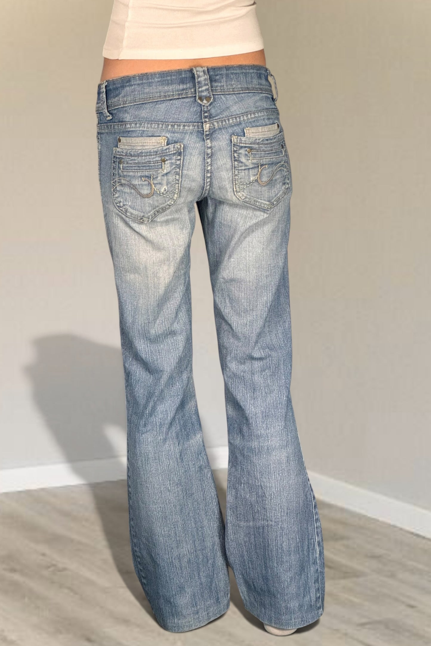 Lågmidjade jeans stl: XS