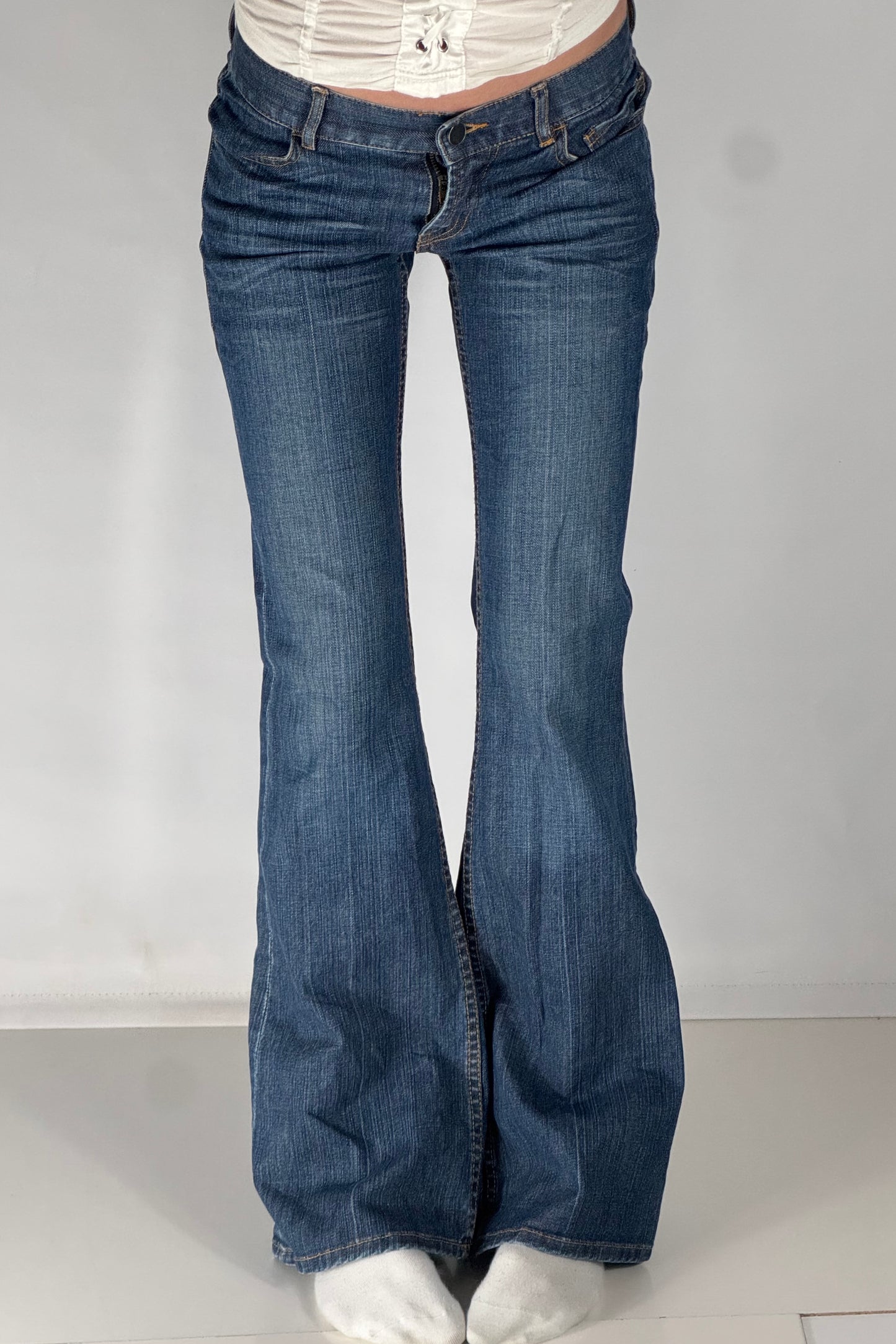 Lågmidjade jeans stl: XXS