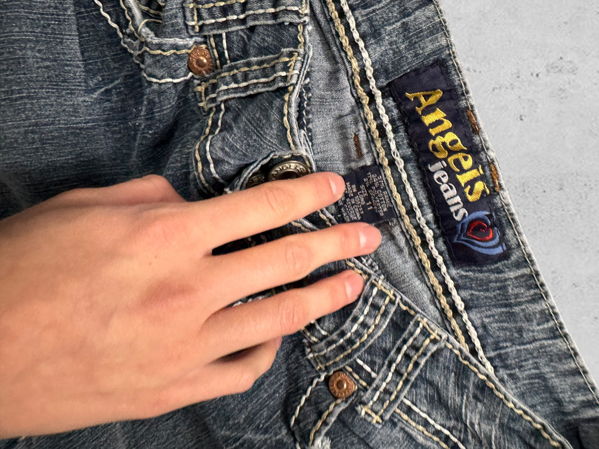 Lågmidjade jeans stl: S