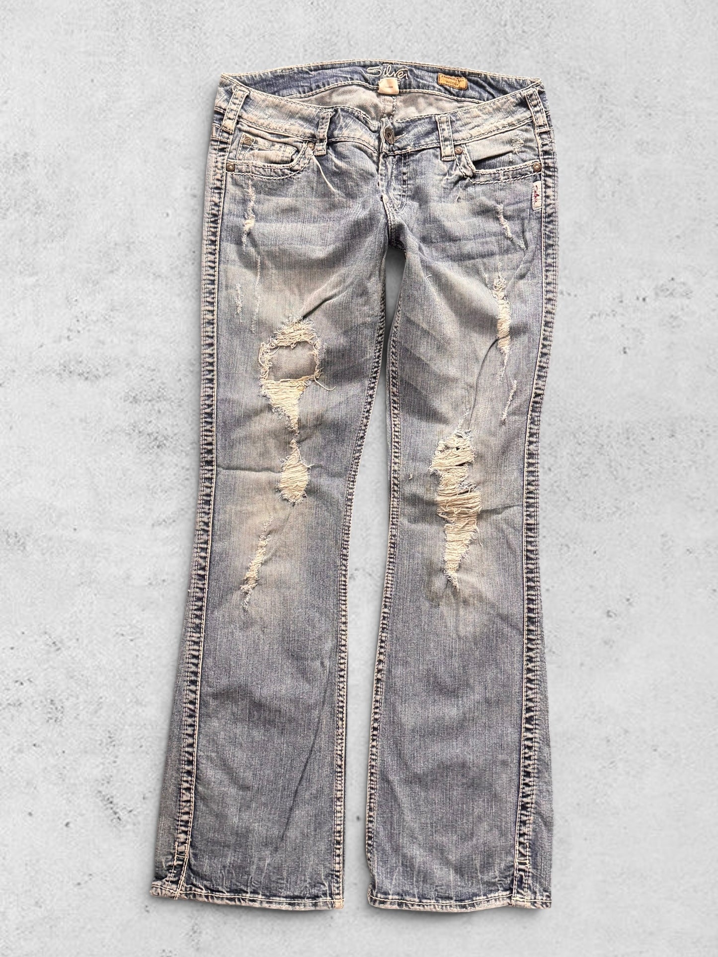 Lågmidjade jeans stl: M