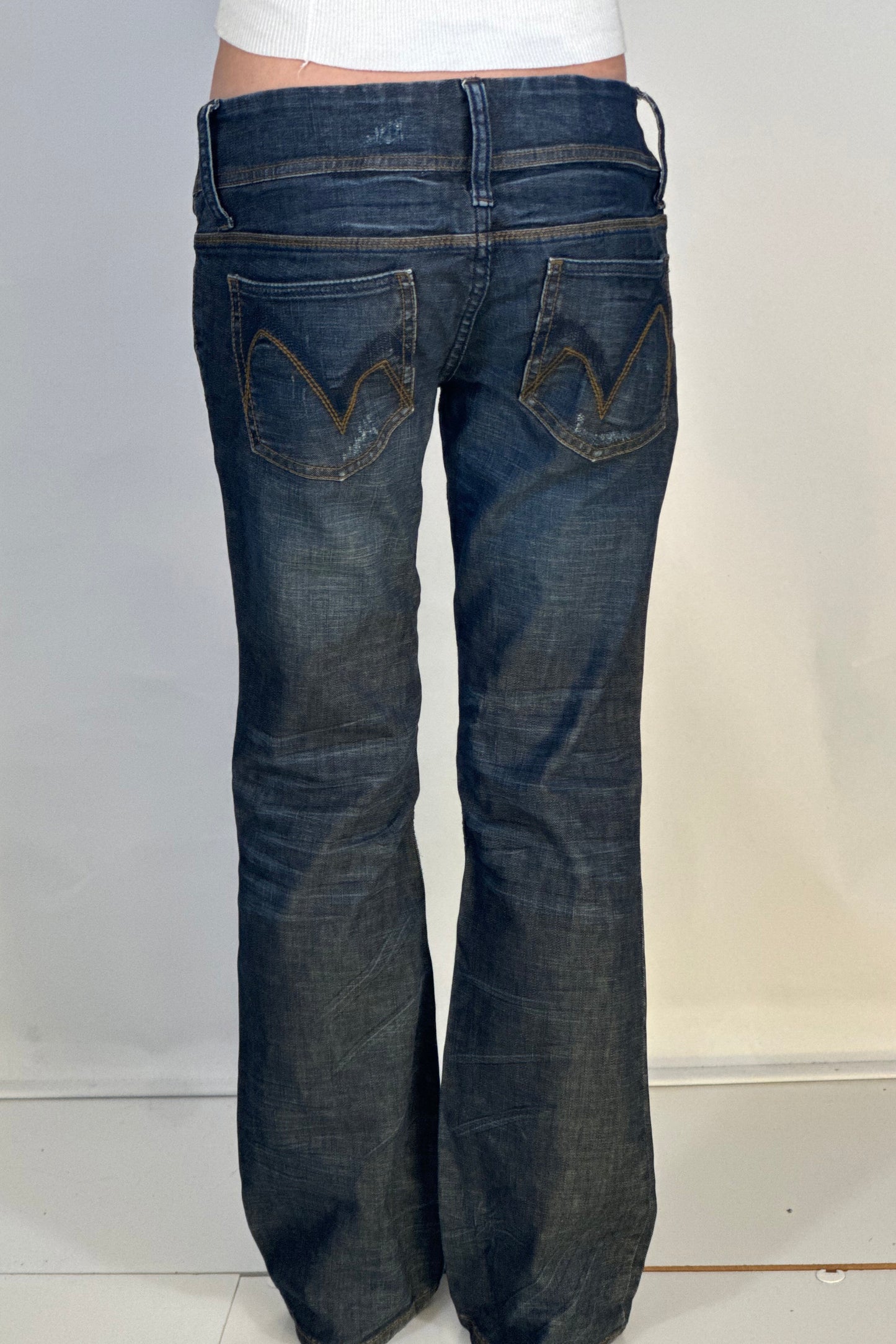 Lågmidjade jeans stl: S/M