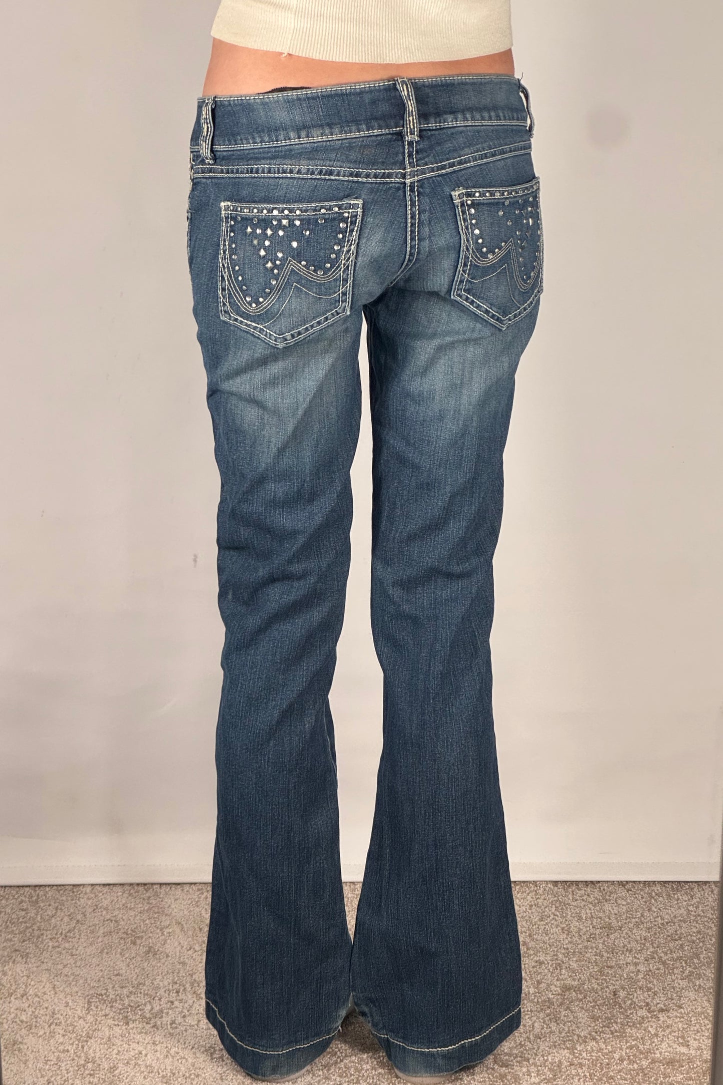 Lågmidjade jeans stl: XS
