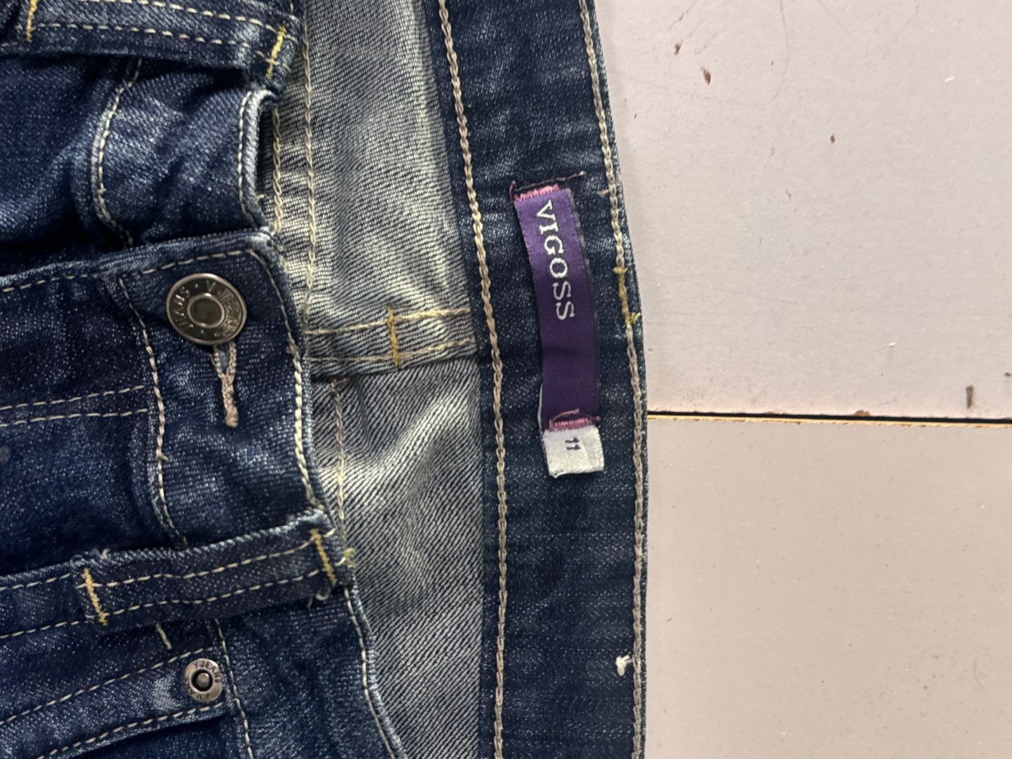 Lågmidjade jeans stl: M