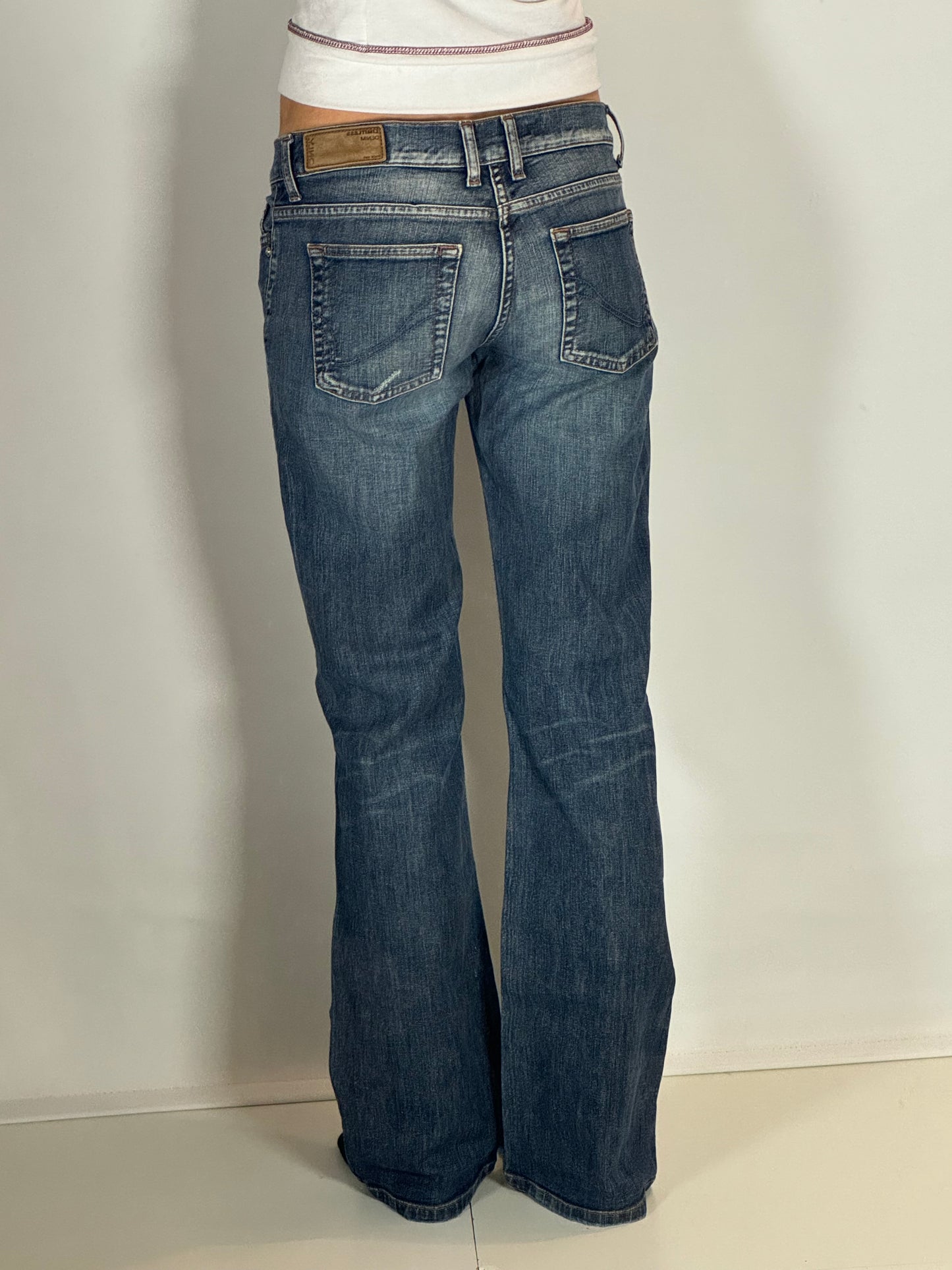 Lågmidjade jeans stl: S