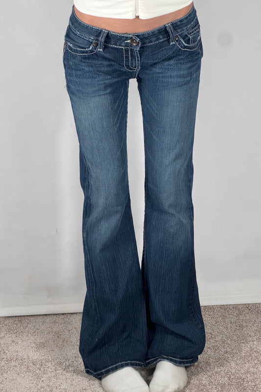 Lågmidjade jeans stl: S