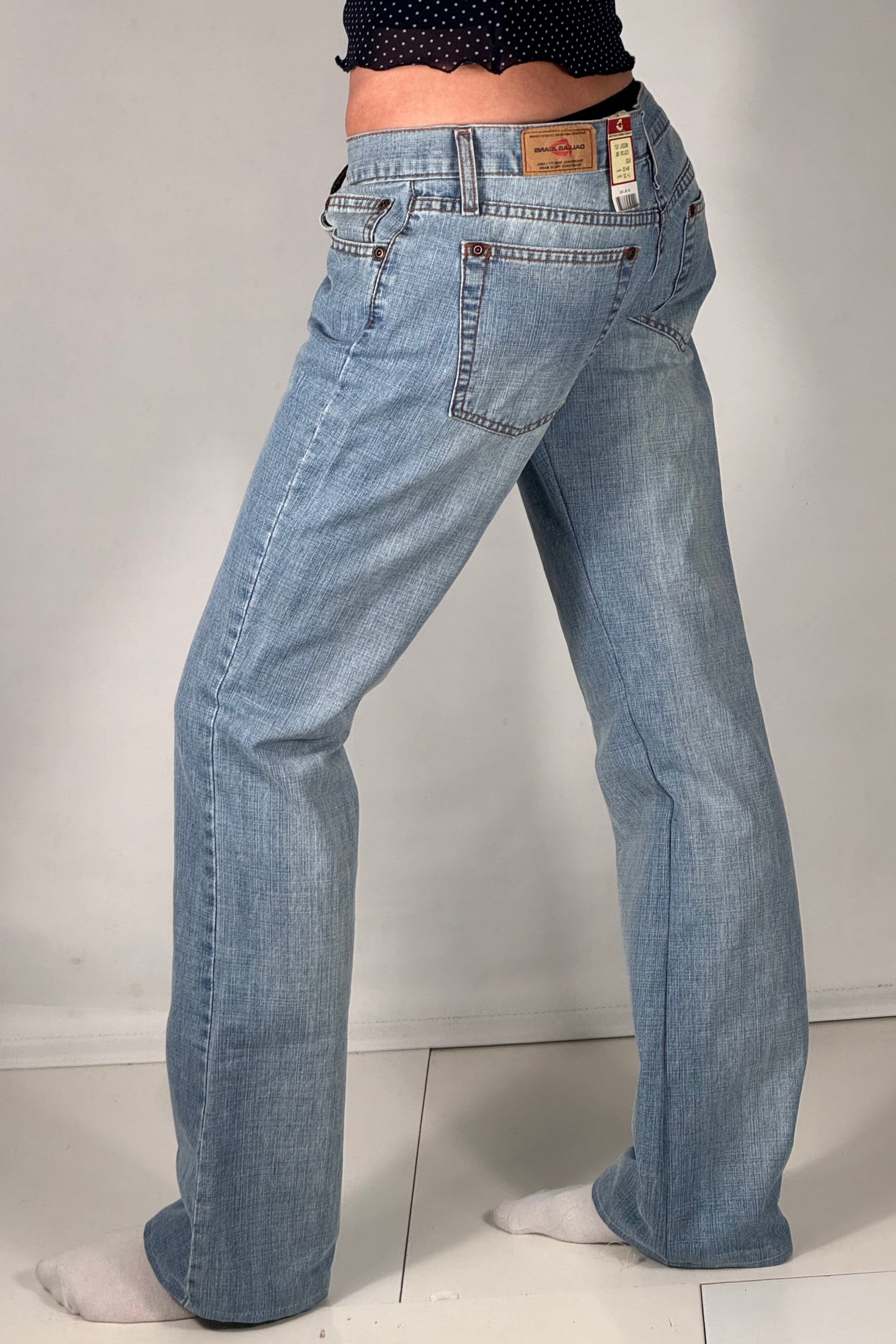 Lågmidjade jeans stl: S (W33/L32)