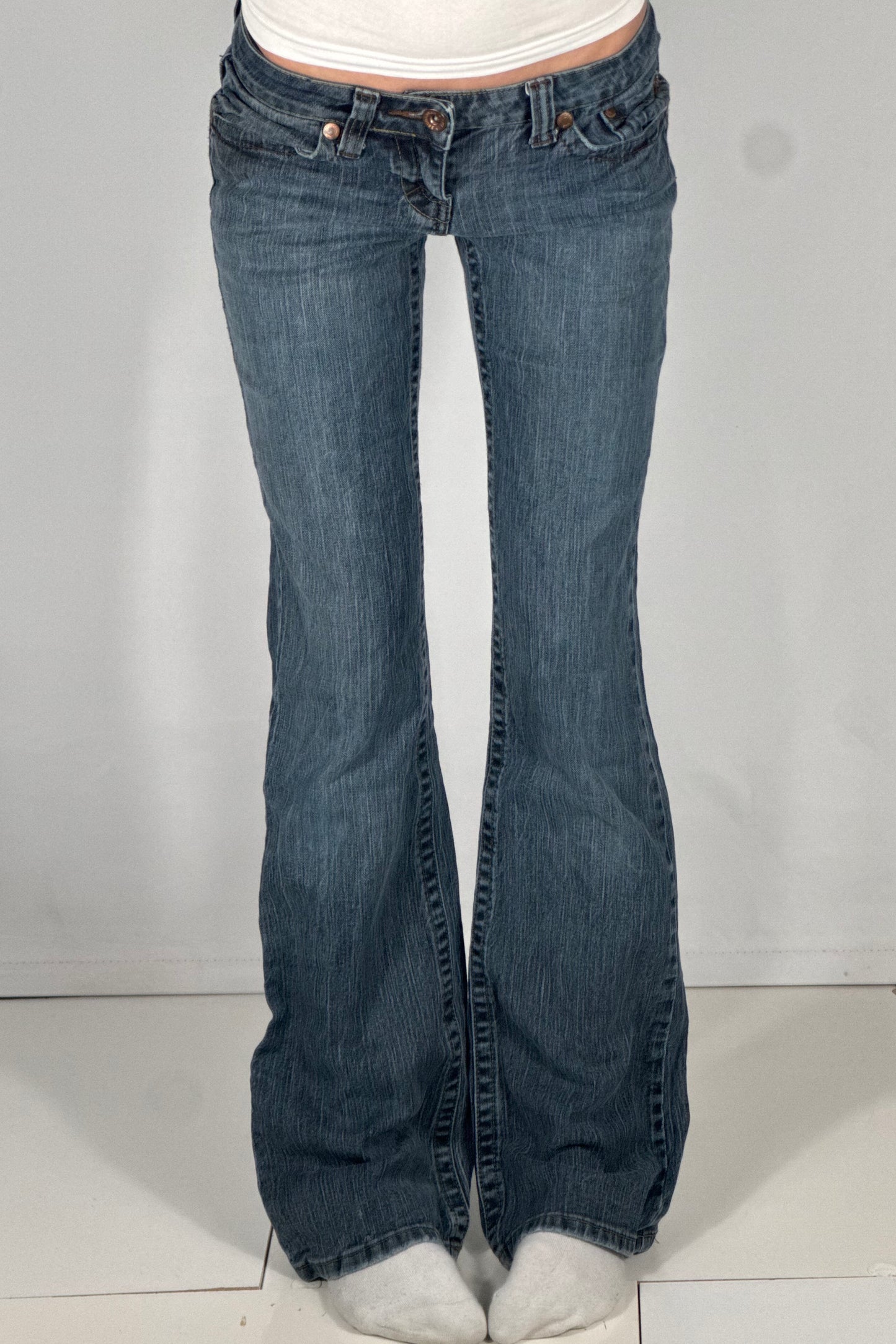 Lågmidjade jeans stl: XS