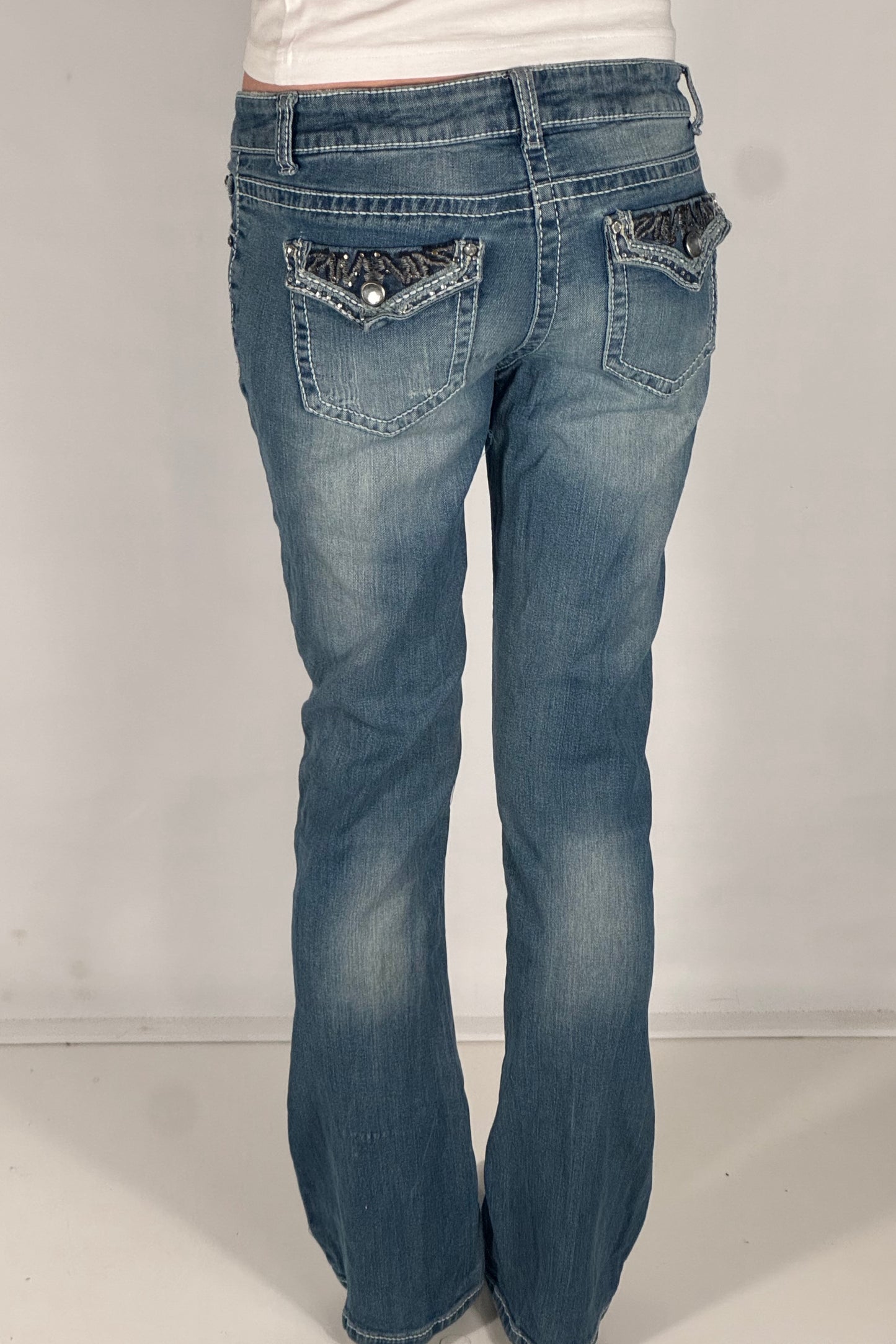Lavtaljede jeans str: XS