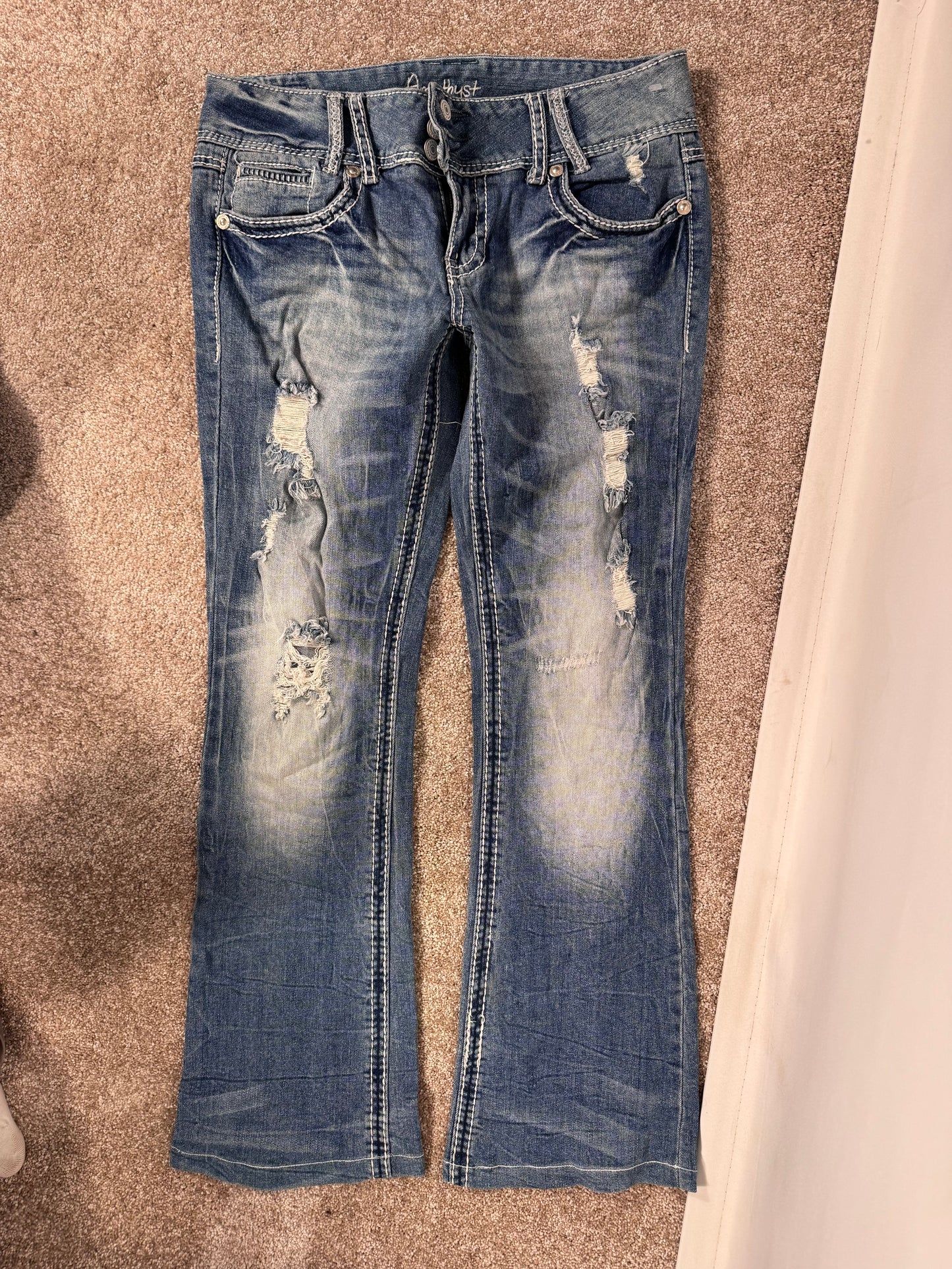 Lågmidjade jeans stl: M