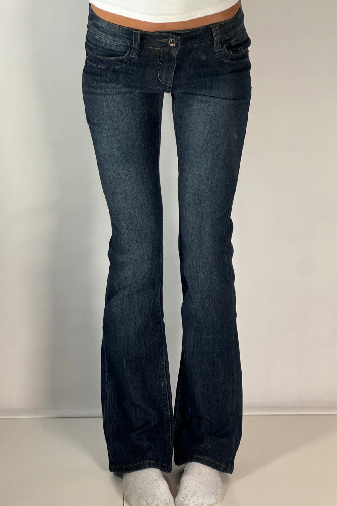 Lågmidjade jeans stl: XXS