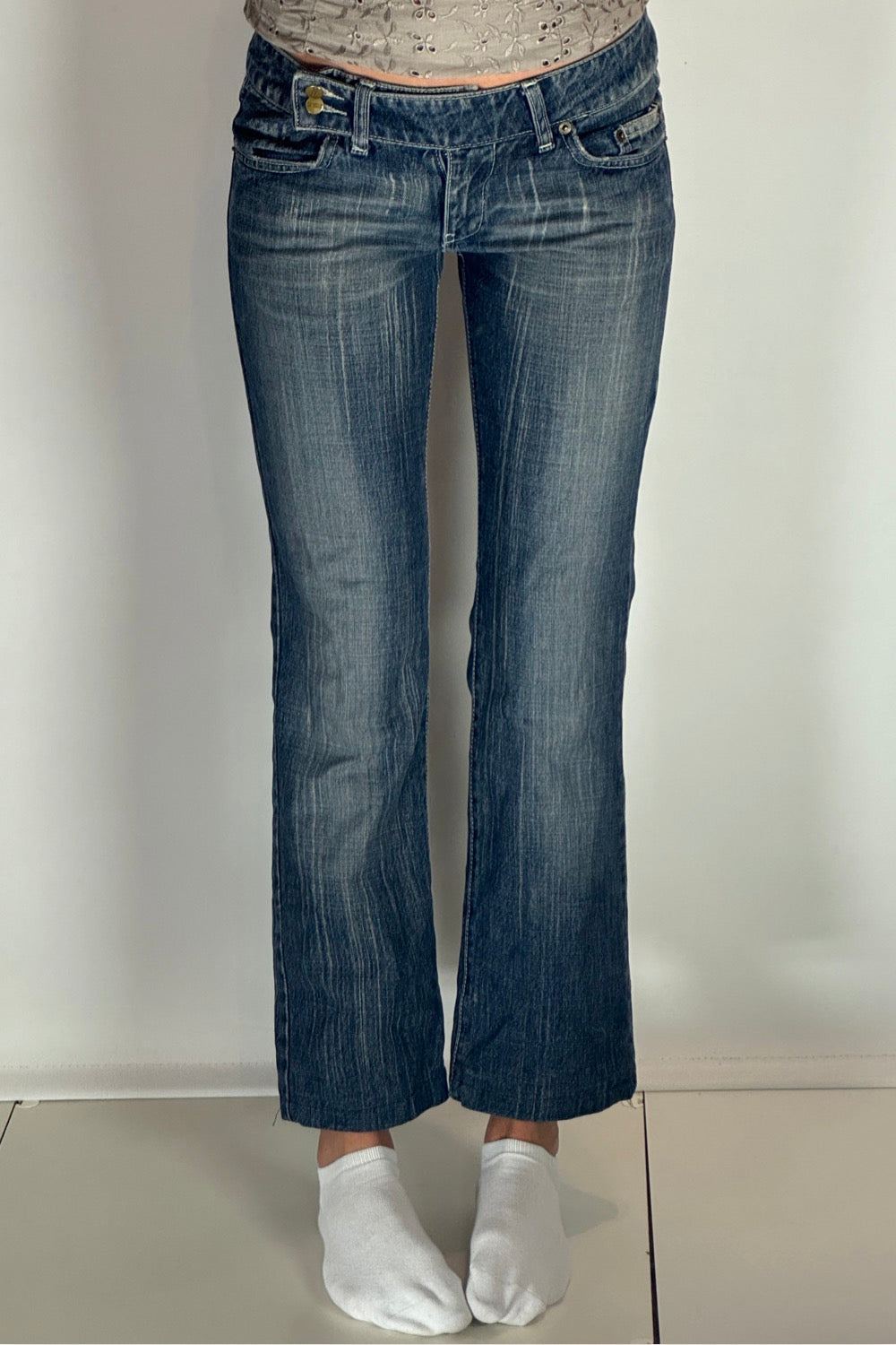 Lågmidjade jeans stl: XS/S