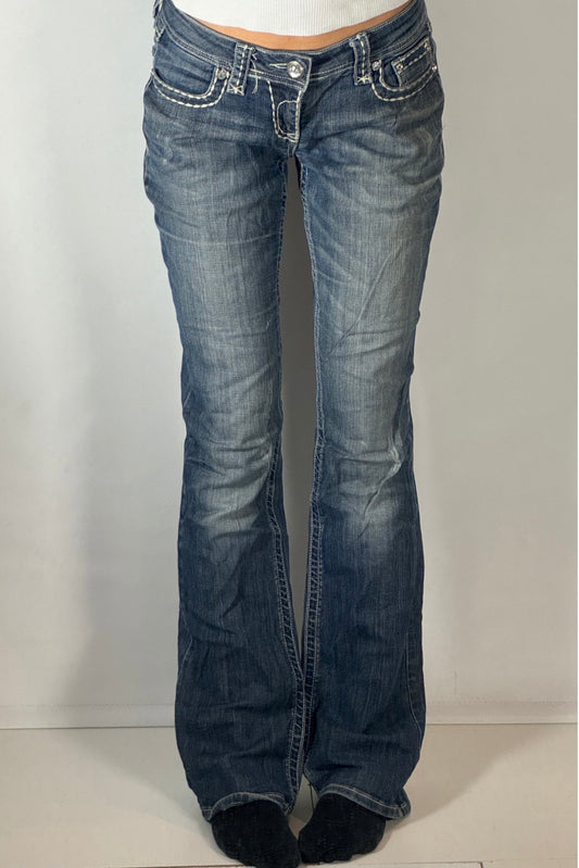 Lågmidjade jeans stl: S