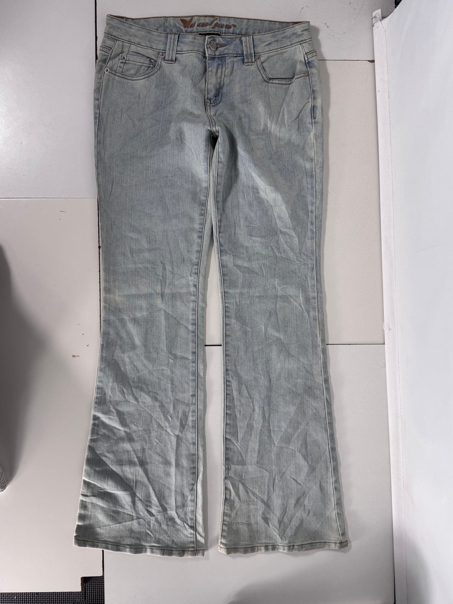 Lavtaljede jeans str: S