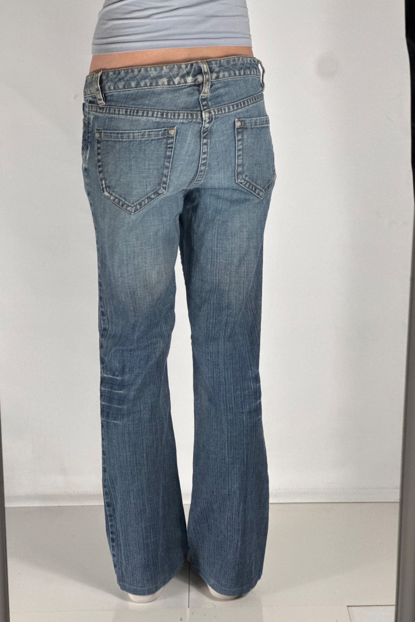 Lågmidjade jeans stl: S