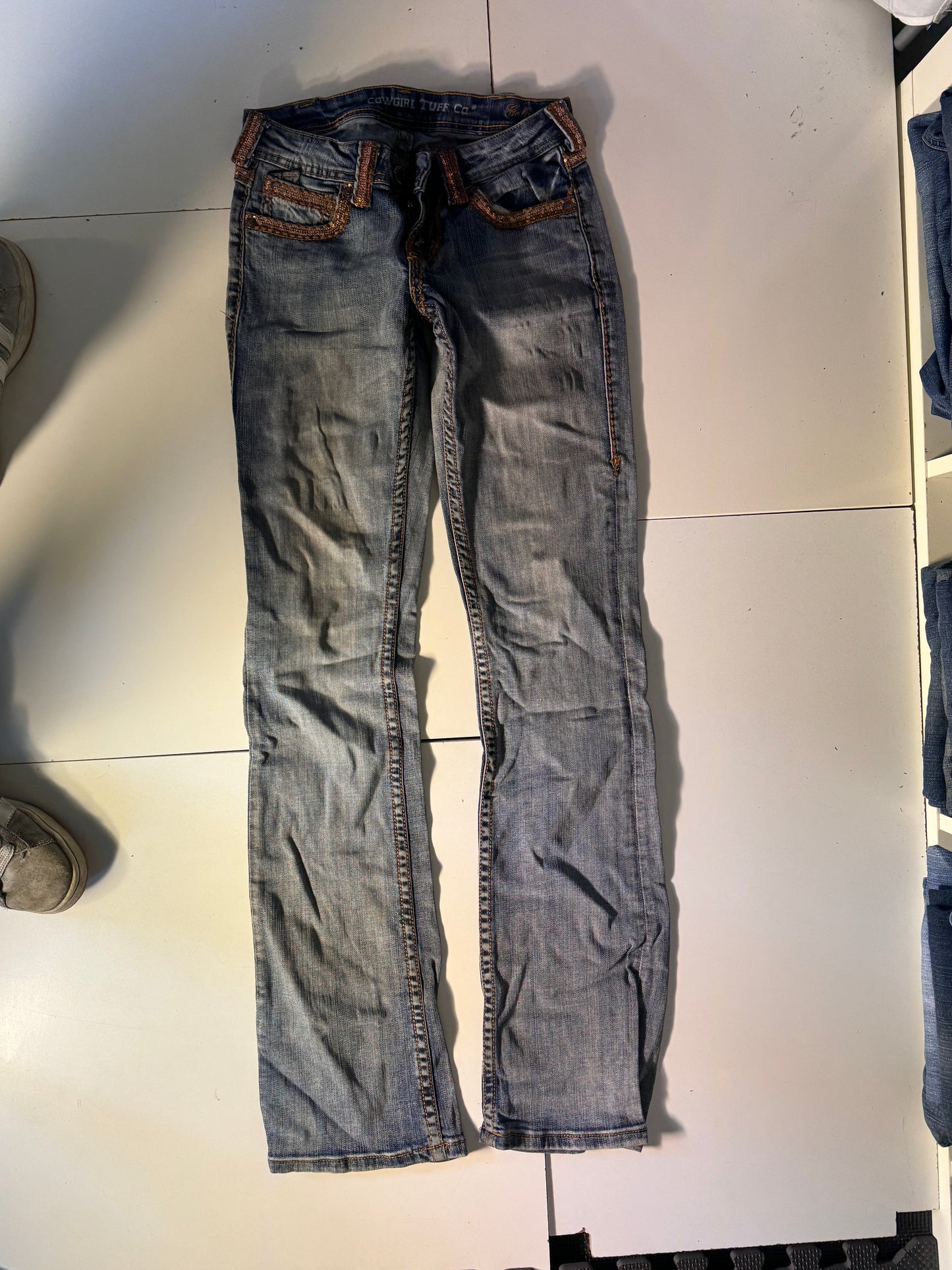 Lågmidjade jeans stl: XS