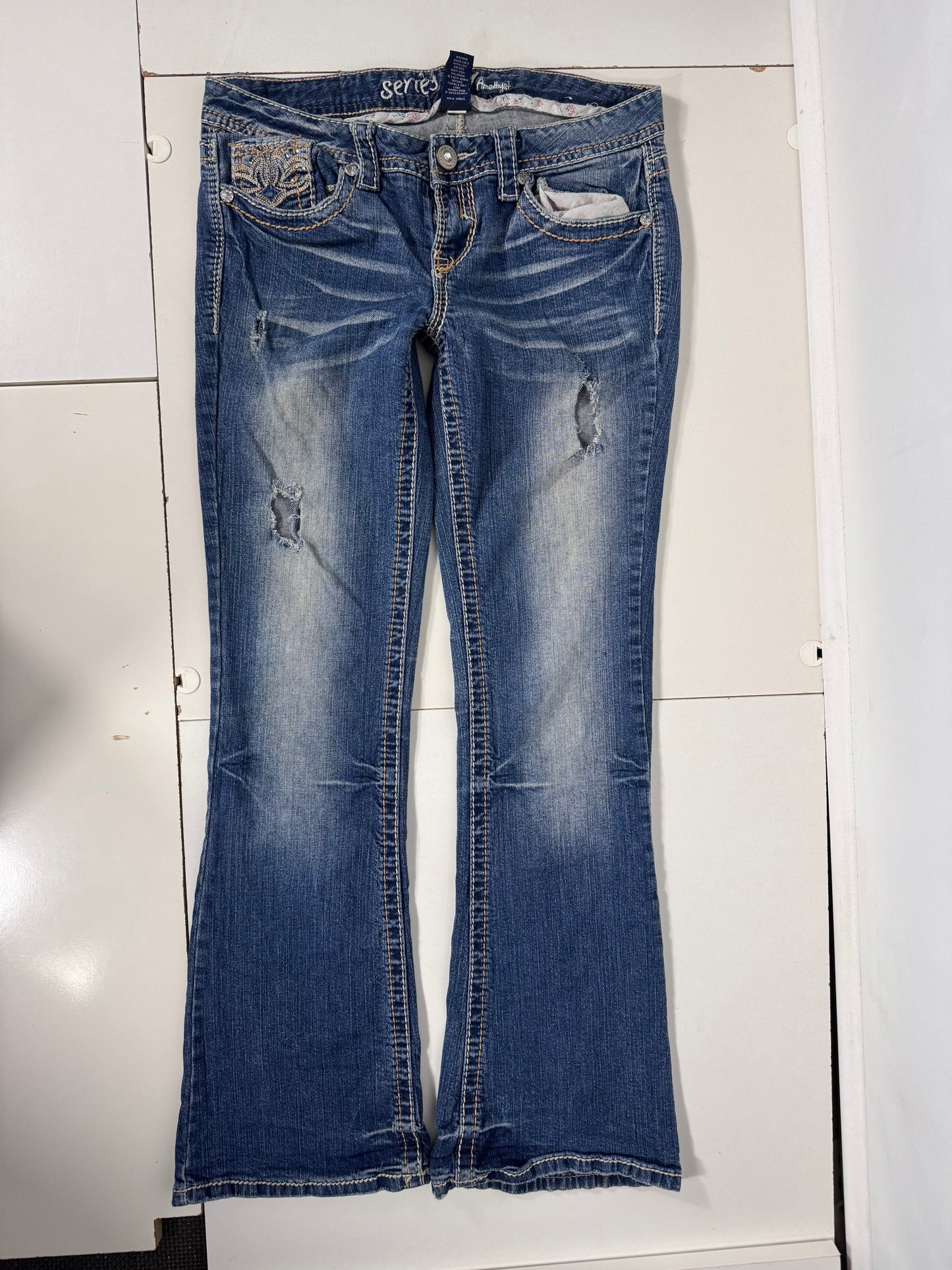 Lågmidjade jeans stl: S