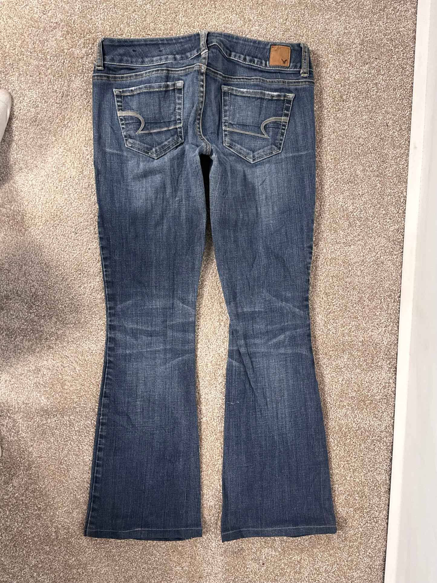 Lågmidjade jeans stl: S