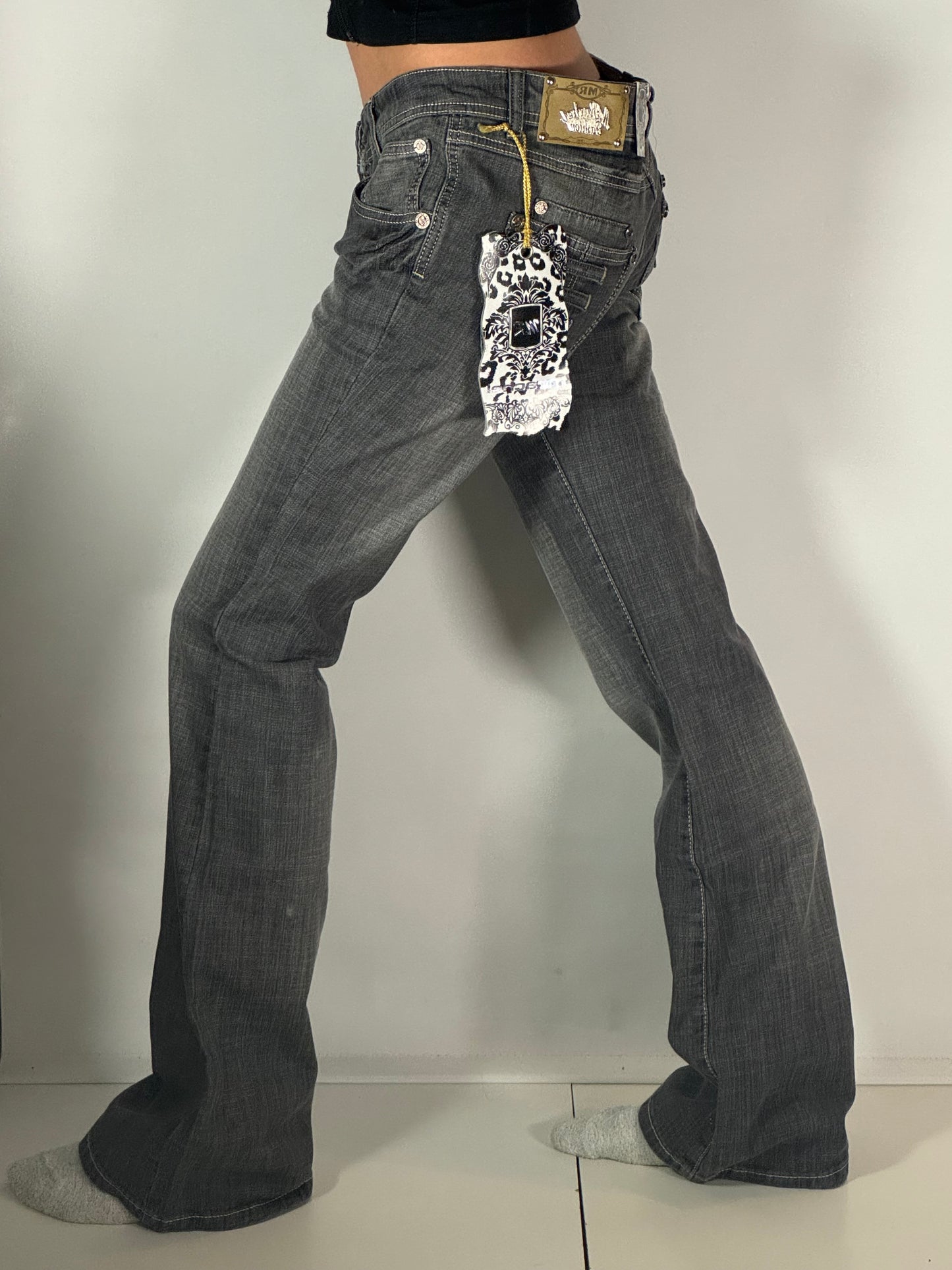 Lågmidjade jeans stl: M