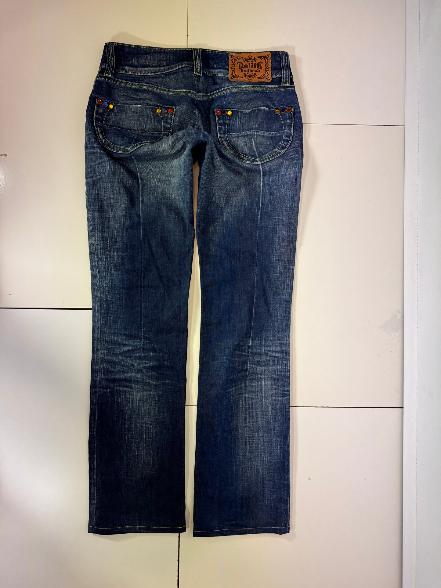 Lågmidjade jeans stl: S