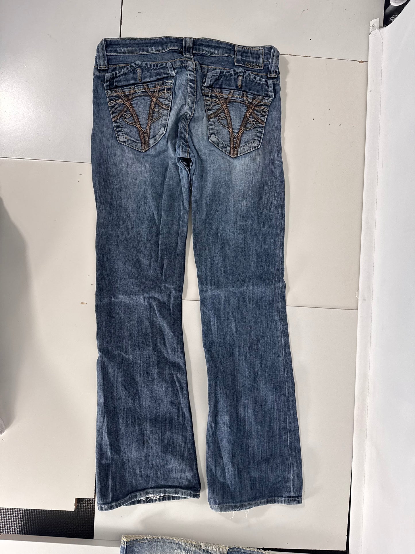 Lågmidjade jeans stl: S