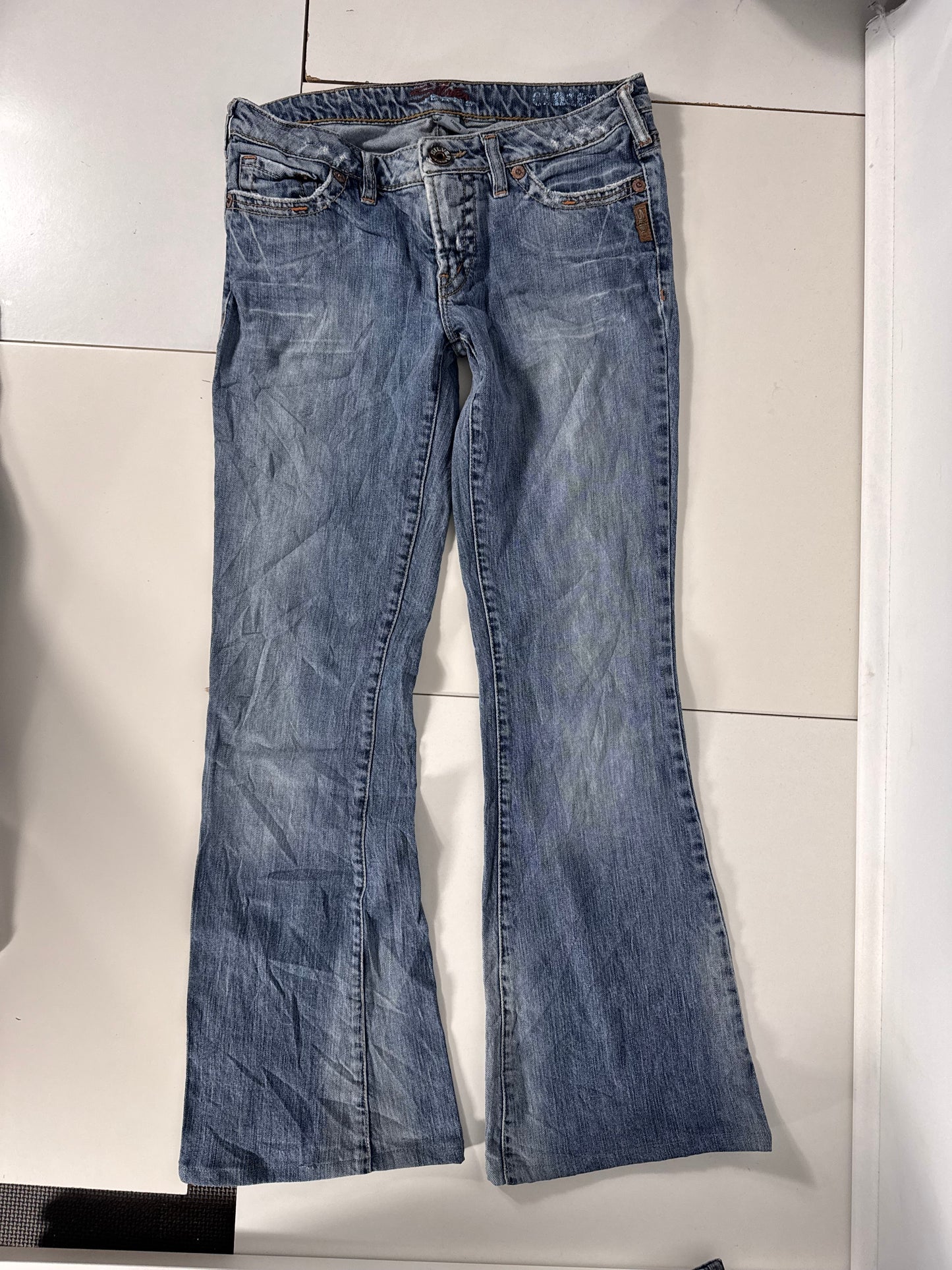 Lågmidjade jeans stl: S