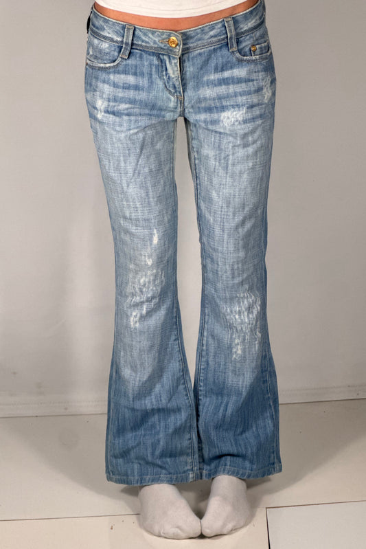 Lågmidjade jeans stl: S