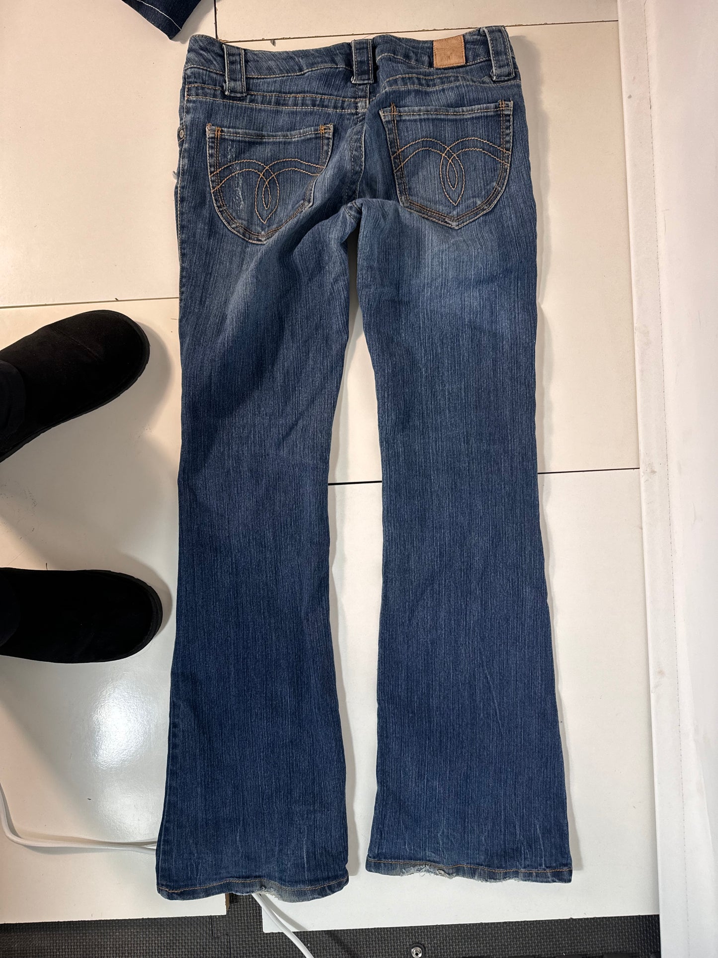 Lågmidjade jeans stl: S