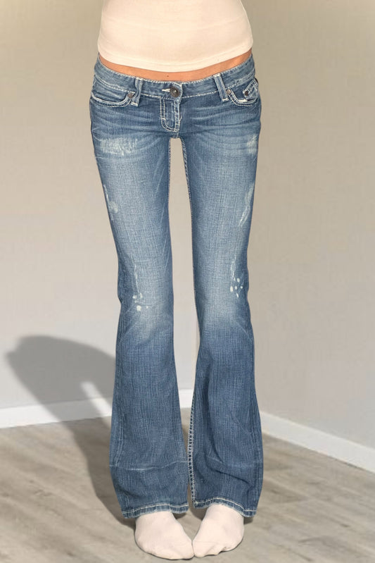 Lågmidjade jeans stl: XS